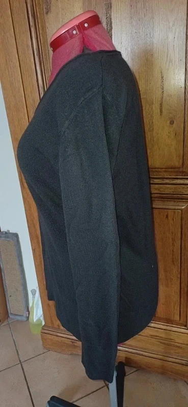 Anthracite gray sweater by Clara Vitti size 46 – photo 4